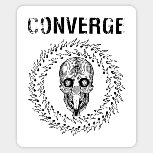 Converge  Thousands Of Miles Between Us Black Sticker